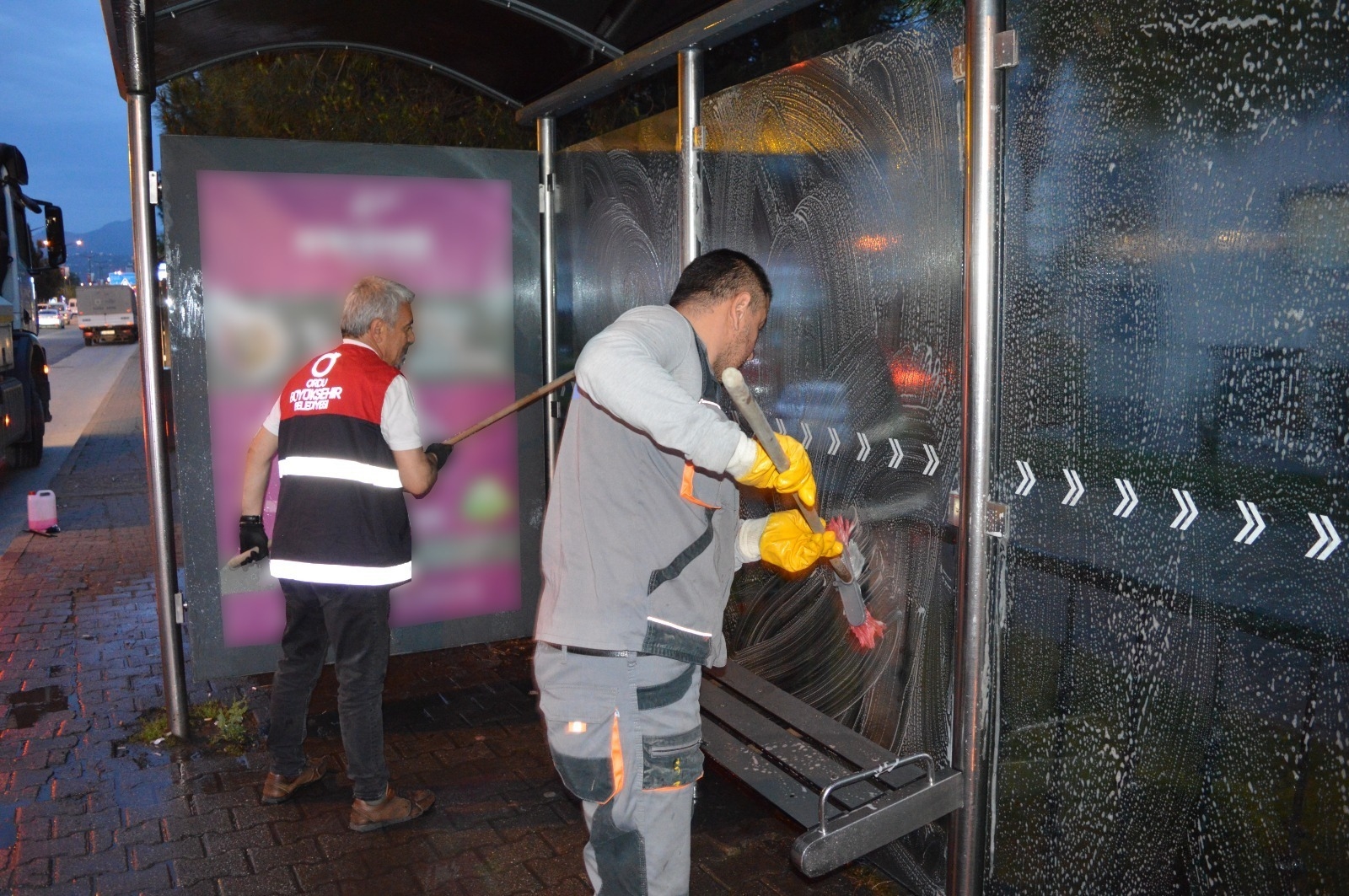 ORDU’DA DURAKLAR TERTEMİZ